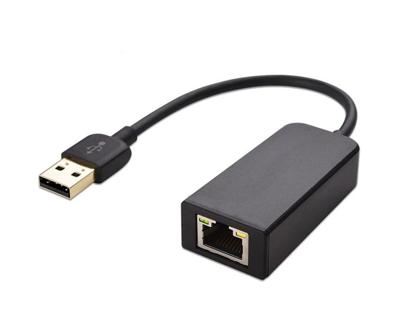 FAST ASIA USB 3.0 - Ethernet 10/100 mrežni adapter Crni